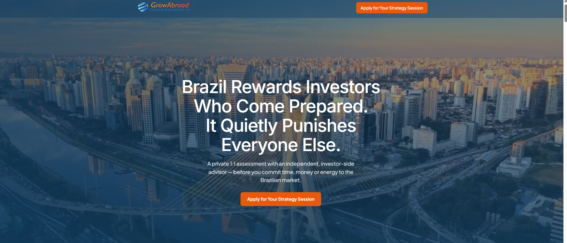 Growth Strategy & Landing Page preview